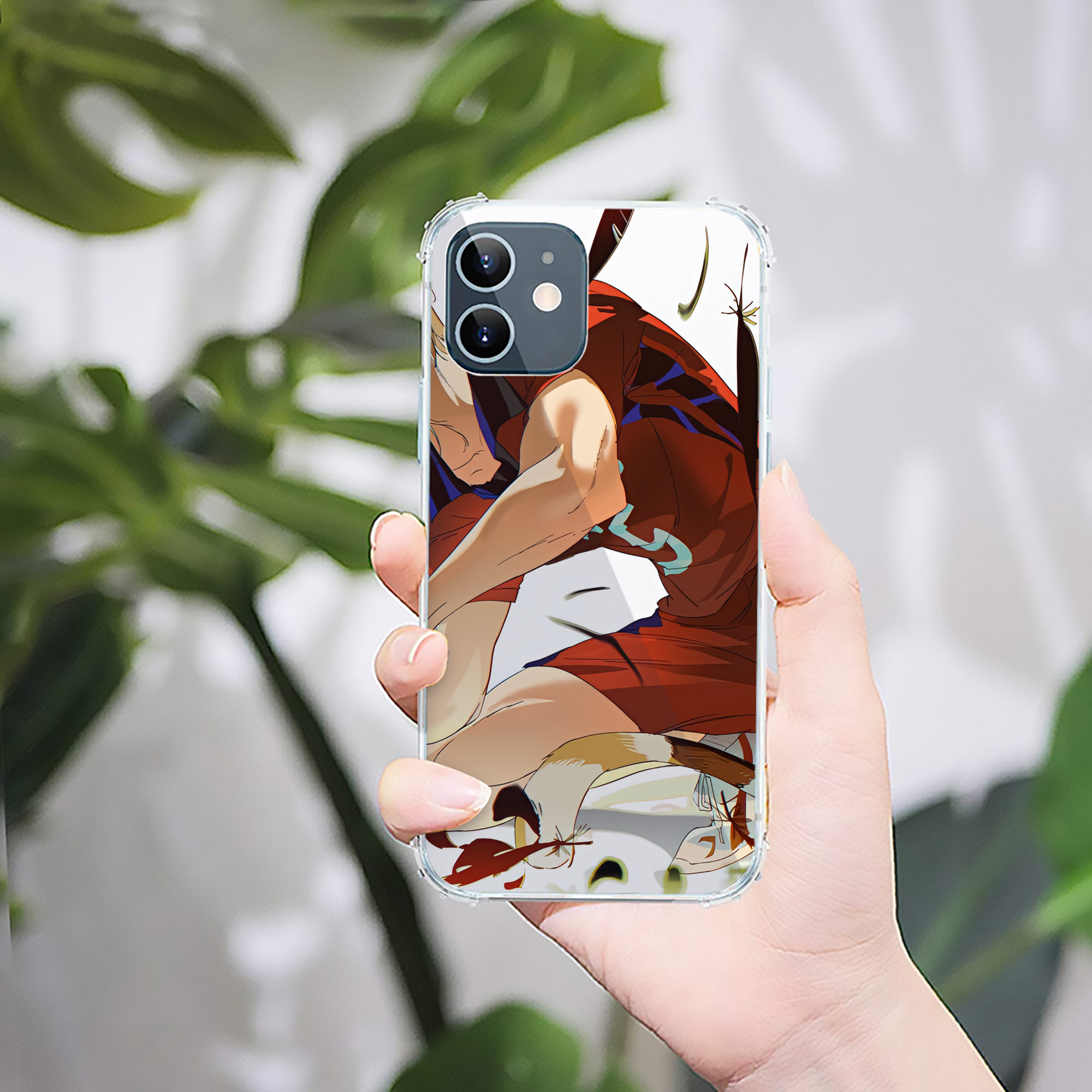 （画像用） ハイキュー!! Haikyu!! 【iPhone 12シリーズ対応】透明スマホケース（クリアソフトケース）